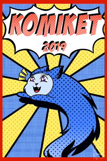 Komiket 2019 Fan Poster Komiket 2019 Fan Poster