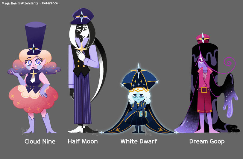 Magic Realm Character Designs Magic Realm Character Designs