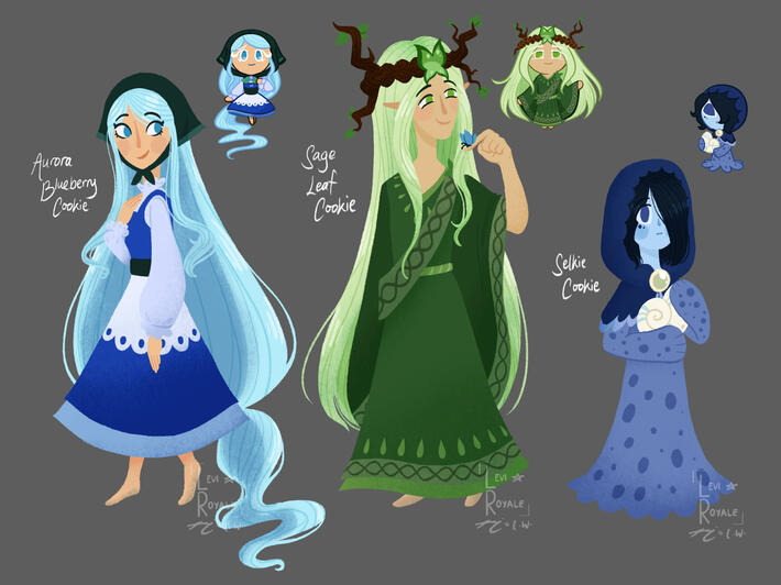 Faerie Character Designs Faerie Character Designs